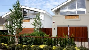 Modern Architecture On Luxury Top End Residential Properties With No People