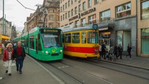 The city of Basel, Switzerland.