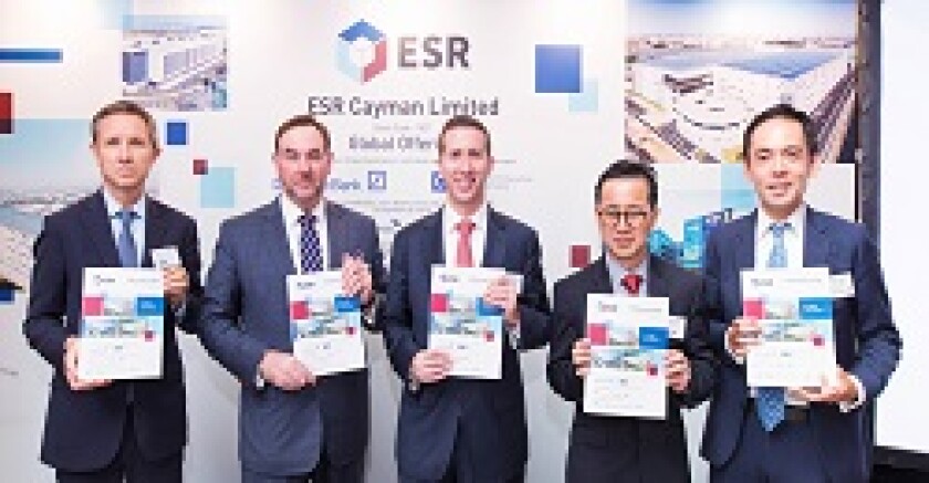 ESR Cayman IPO HK press conference