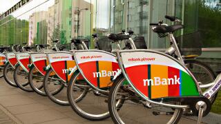 bike hire scheme in Warsaw Poland