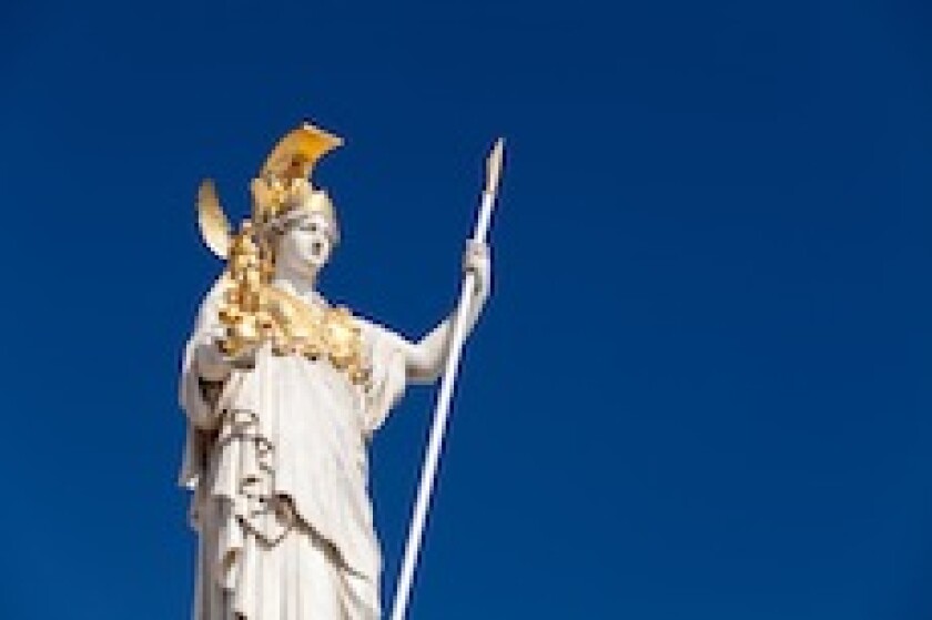 Minerva, Brazil, goddess, statue, Athens, meatpacker