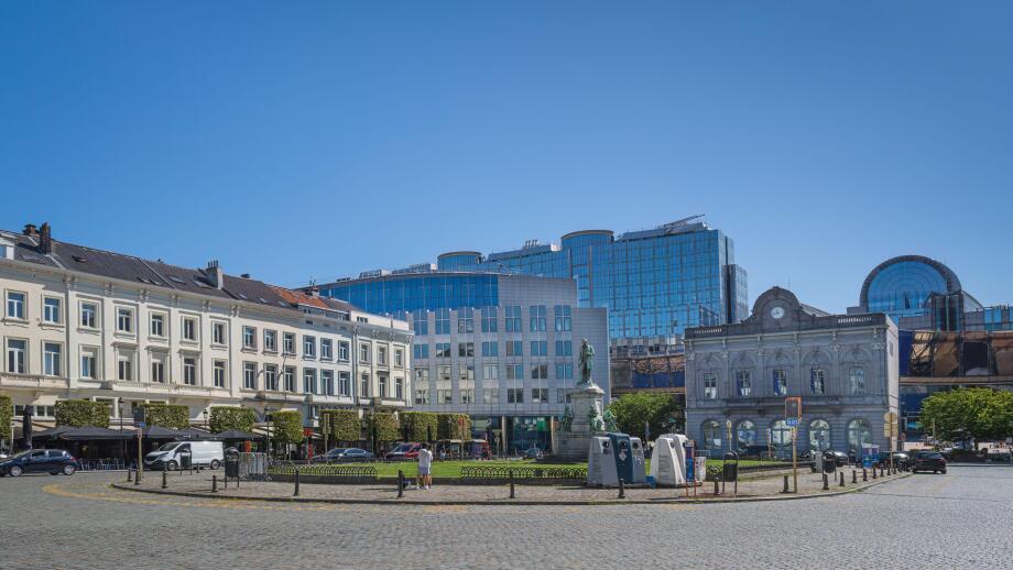 Place du Luxembourg in Brussels
