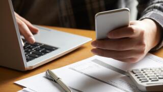 Banking calculation from alamy 4 Jan