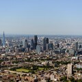 Aerial photograph of the London Skyline