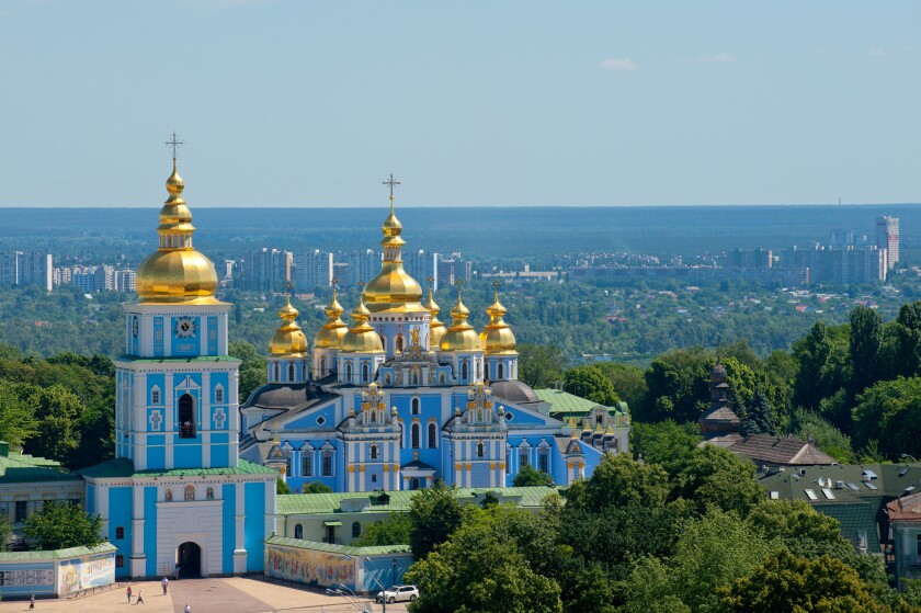 St. Michael's Church, Kiev, Ukraine, Europe