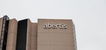 Headquarters of Spanish construction company Abertis in Madrid, Spain.