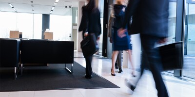 Working process in the office, business people working, walking and talking.jpg