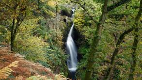 Aira Force, Ullswater. Lake District National Park, Cumbria, UK.