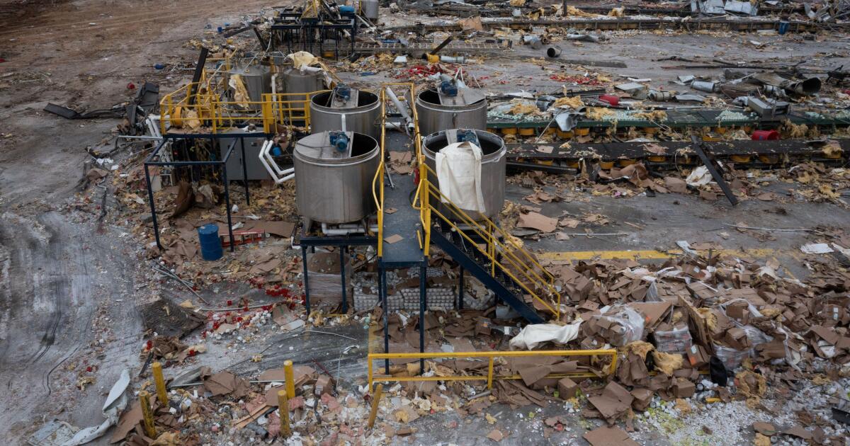 Candle factory tornado loss of 50mn will hit AIG, Swiss Re and Everest