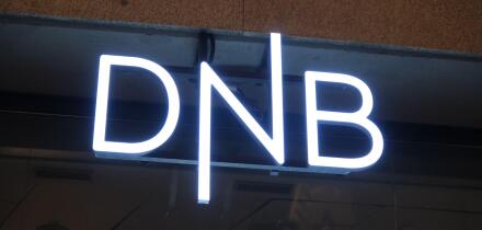 Oslo, Norway-Nov.25th 2025: DNB Bank brand logo sign