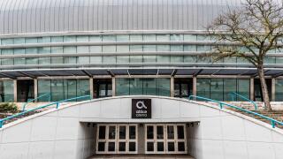 Lisbon / Portugal - 28 12 2018: The entrance of the Altice Arena on the site of the world expo 98