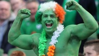 PA-Irish fan happy