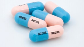 Roche Madopar capsules for treatment of parkinsons disease. Image shot 2008. Exact date unknown.