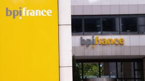 A logo of bpifrance bank, on May 06, 2020 in Maisons-Alfort, France. Photo by David Niviere/ABACAPRESS.COM