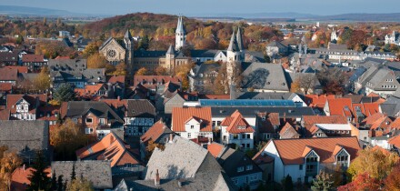Cityscape view Goslar, Lower Saxony, Germany, Europe