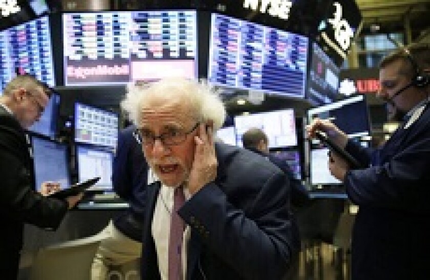 Stressed trader PA 230 X 150