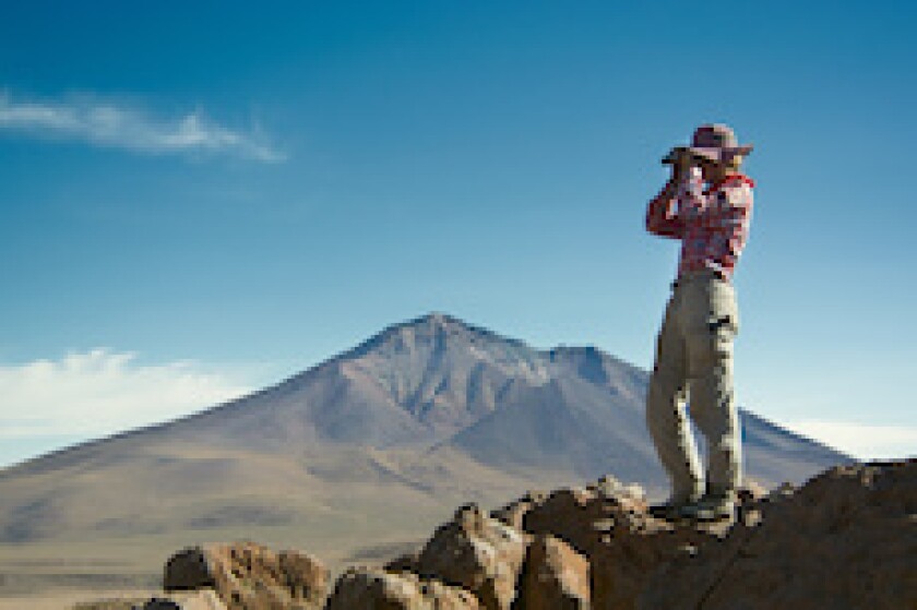 LatAm, binoculars, watchful, Cautious