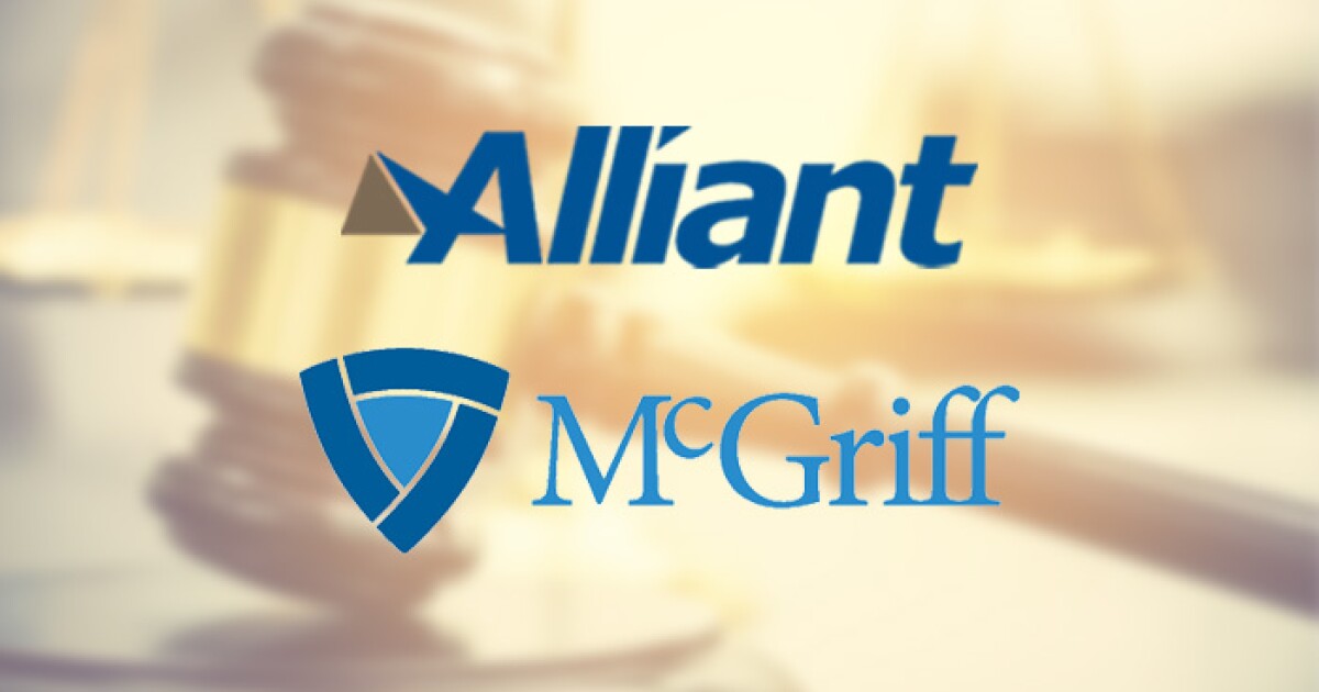 McGriff and Alliant settle poaching case in Arkansas Insurance Insider US