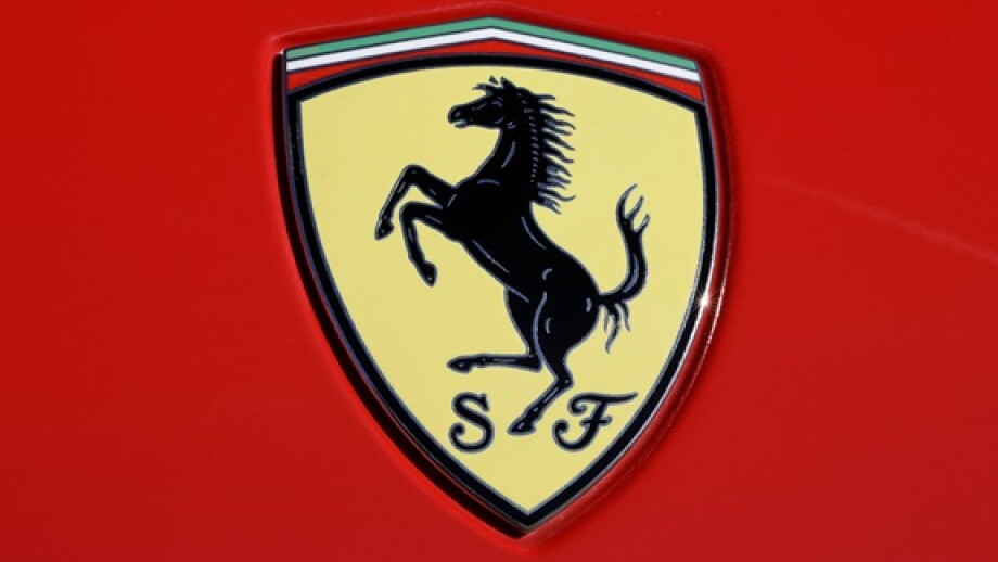 Indianapolis - January 28, 2025: Ferrari California Base display at a dealership. Ferrari offered the California Base with a 4.3L DOHC V8 engine. MY:2