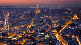 Paris at night