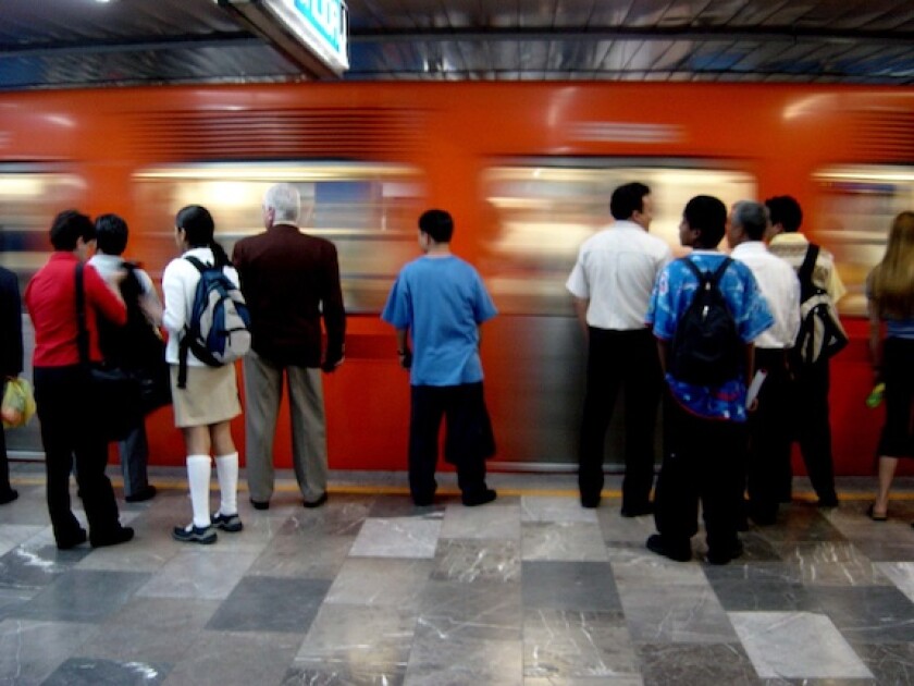 Mexico, metro, underground, train, crowded, people, LatAm, transport, 575