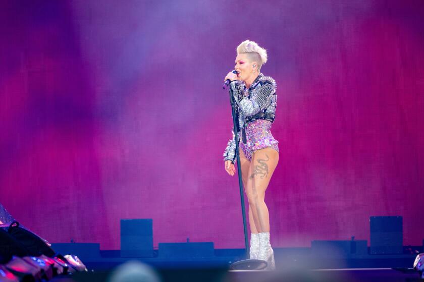 Bolton, UK. 07th June 2023. P!nk or Pink, real name Alecia Beth Moore Hart begins her "Summer Carnival" World tour at The University of Bolton Stadium.  2023-06-07. Credit:  Gary Mather/Alamy Live News