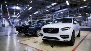 Volvo Car Factory in Torslanda, Gothenburg