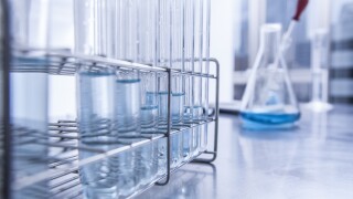 Test tube, Erlenmeyer flask, dropper