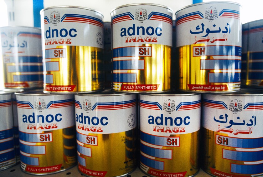 Abu Dhabi UAE Al Ain Adnoc Oil. Image shot 2005. Exact date unknown.