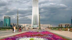 Baiterek symbol of Astana capital of Kazakhastan