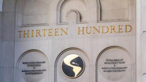 Washington, D.C., USA - January 12, 2020: Sign of Inter-American Development Bank headquarters at Washington, D.C.