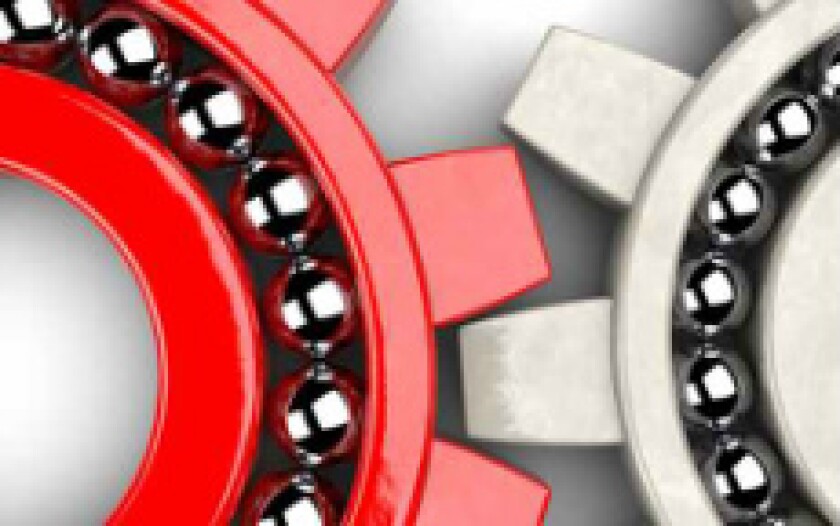 Ball bearing red