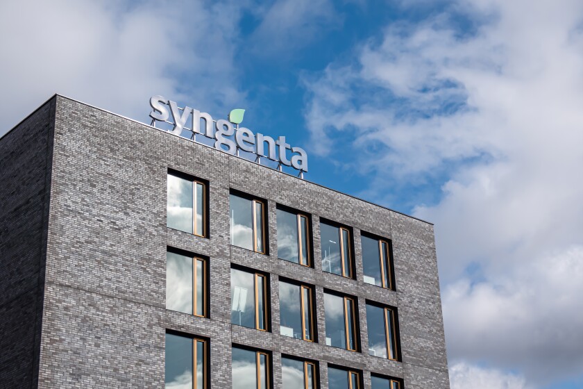 Syngenta chemical company in Stein, Switzerland