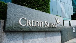 Hong Kong, China. 16th Mar, 2023. A logo of a branch of Swiss banking giant Credit Suisse is seen. On March 18th The fate of Credit Suisse could be decided in the next 24 hours after a torrid week for Switzerland's second biggest bank. (Credit Image: © Ke