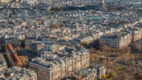 Nice view of Paris
