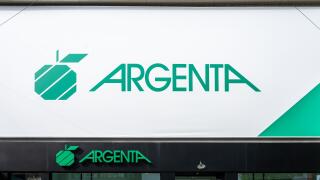 Vilvoorde, Flemish Brabant, Belgium - May 14, 2024 - Sign and facade of an Argenta banking agency