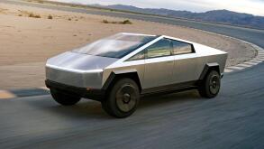 Tesla Cybertruck, better utility than a truck with more performance than a sports car expected to begin production in 2022 with a 250 mile plus range capable of towing up to 4 tons in weigh.