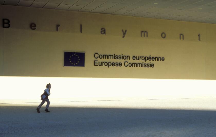 BEL, Belgium, Brussels, the Berlaymont building of the European Commission.
BEL, Belgien, Bruessel, das Berlaymont Gebaeude der
