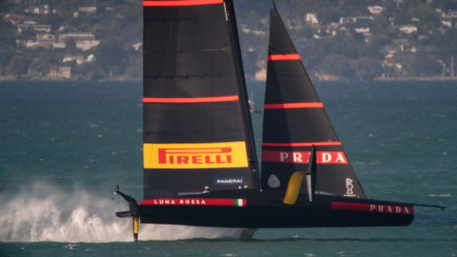Pirelli tires on a Ferrari racecar, Formula 1 testing sessions, Circuit de Catalunya, Barcelona, Spain.