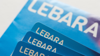 Lebara SIM cards displayed in a fan layout