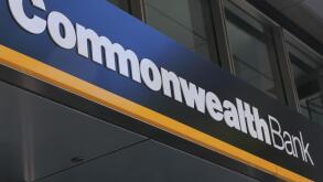 Logo of Commonwealth Bank of Australia.