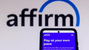 In this photo illustration the Affirm webpage seen displayed on a smartphone.