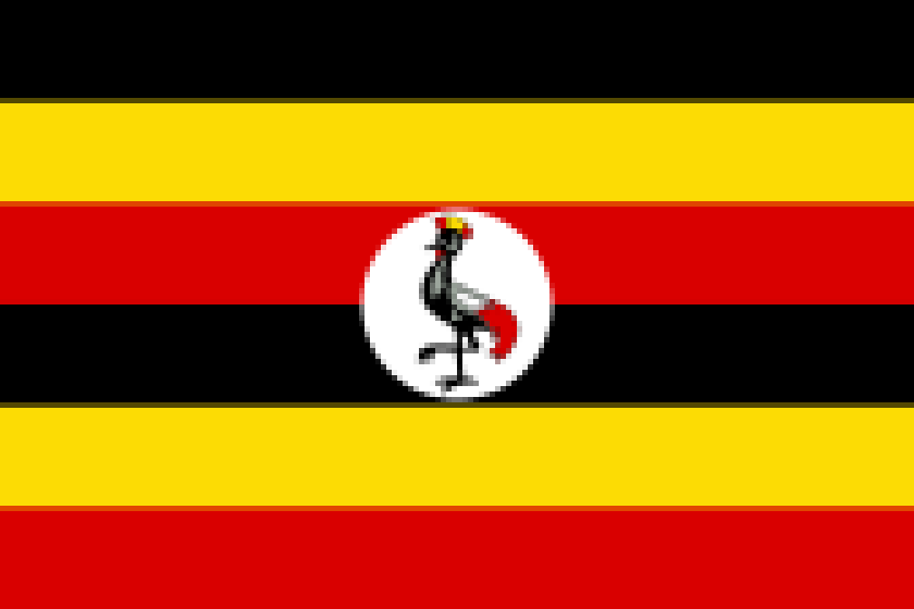 Uganda flag-168