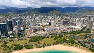 Ala Moana Shopping Center, Waikiki, Honolulu, Oahu, Hawaii