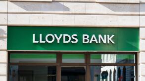London, UK- May 5, 2022:The sign for LLloyds Bank in London.