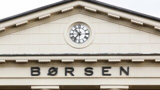 Stock exchange building in Oslo, Norway