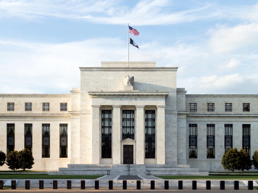 Federal Reserve Building, Washington DC, USA.