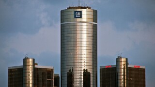 General Motors headquarters in Detroit's Renaissance Center