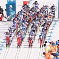 Val di Fiemme, Italy 20260208. The start of the men's cross-country 20 km Skiathlon at Lago di Tesero during the Winter Olympics in Milano Cortina 2026.
Photo: Terje Pedersen / NTB  
This text is auto translated Credit: NTB/Alamy Live News