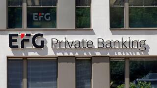 EFG Privatbank von Ernst AG, Vaduz, Furstentum Liechtenstein // EFG Private Bank of Ernst AG, Vaduz, Principality of, Liechtenstein. , . Credit: APA-PictureDesk/Alamy Live News